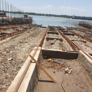 construction on port